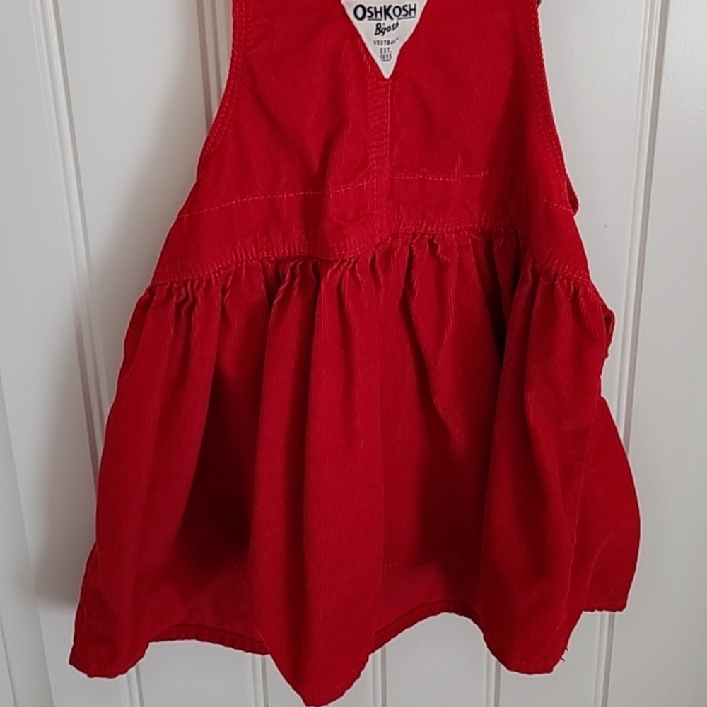 Oshkosh Girl 👧 red dress